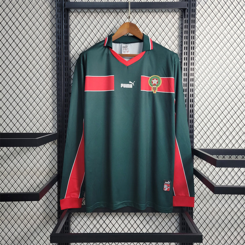 Morocco 1998 Home Retro Long Sleeve