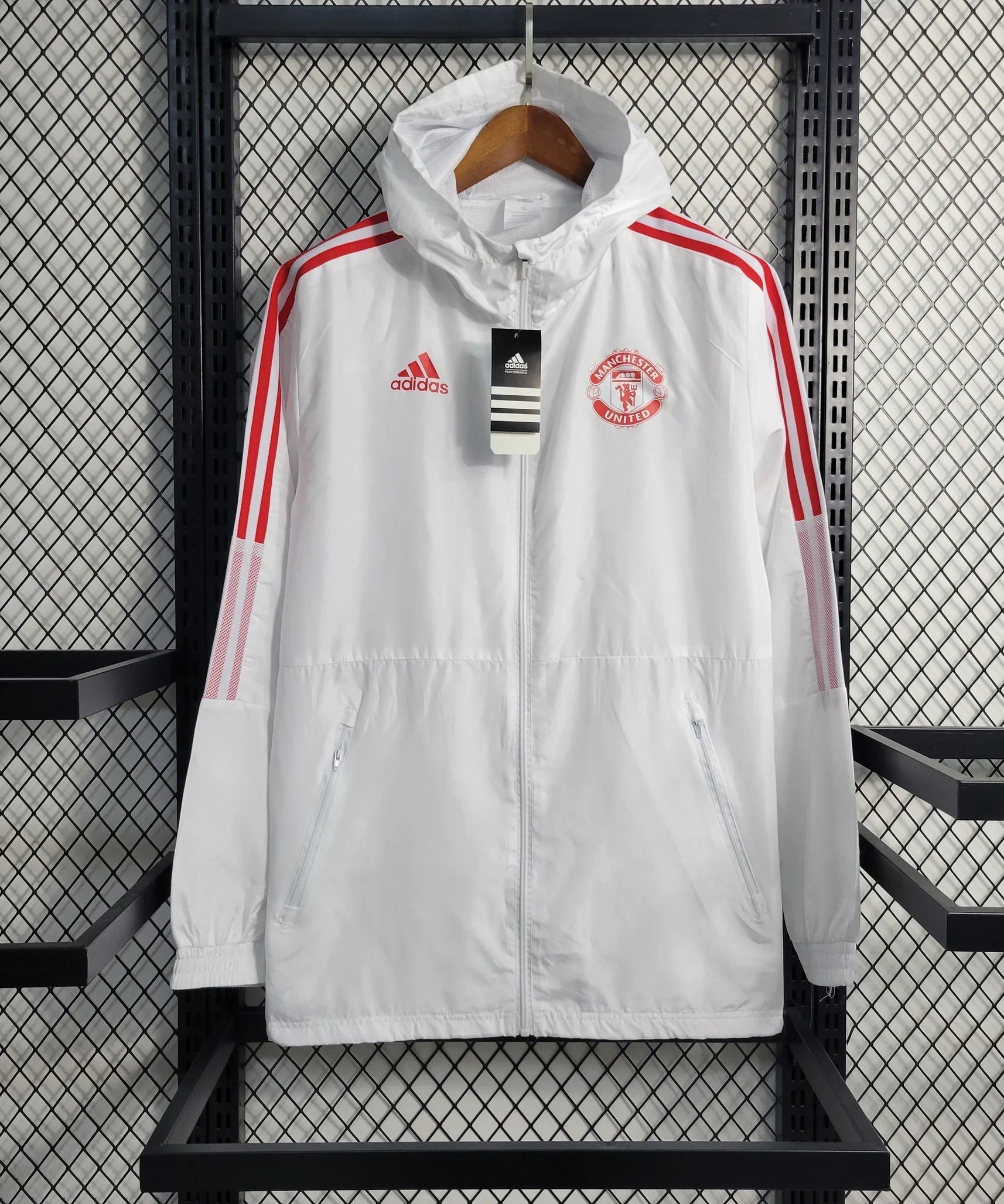 Manchester United Windbreaker Jacket 23/24 - White