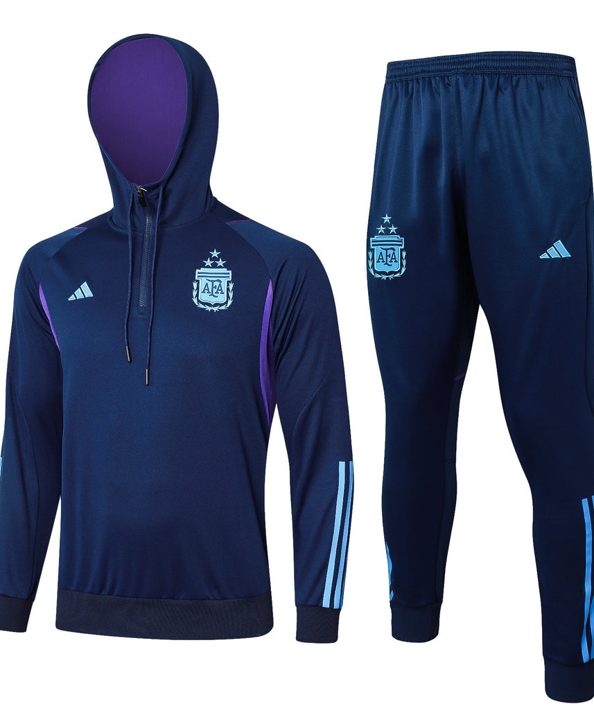 Argentina Purple and Dark Blue Tracksuit