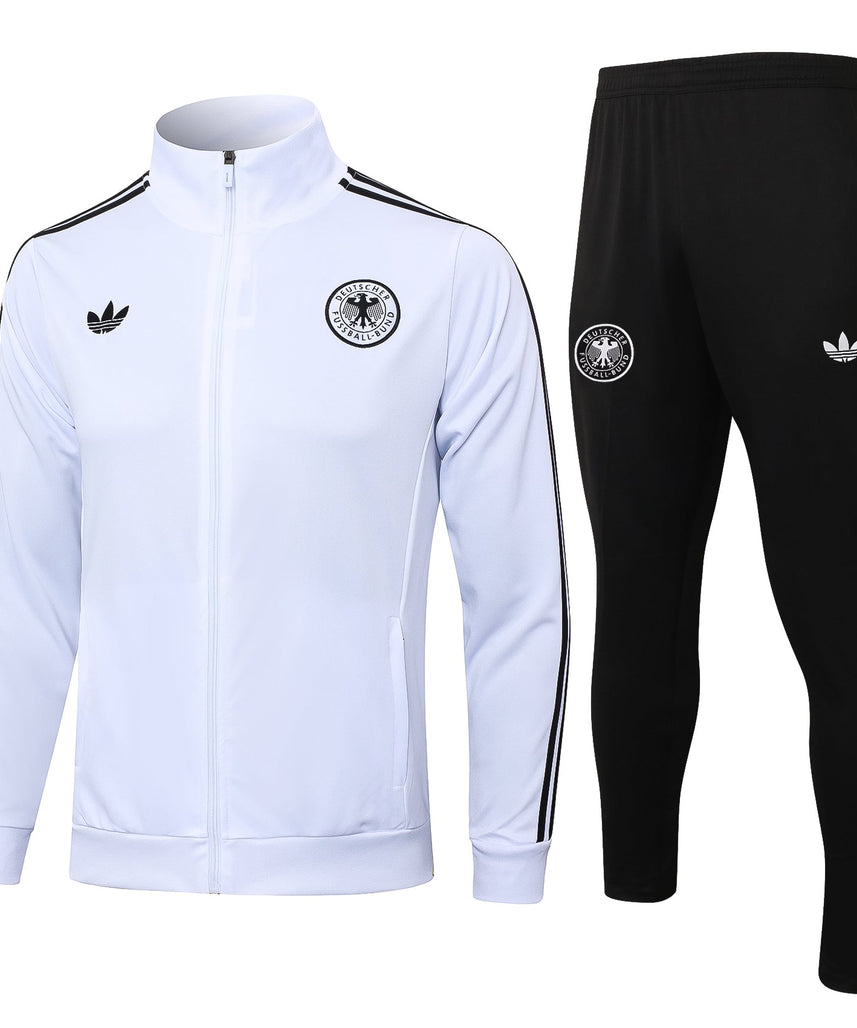 Germany Black and White Tracksuit