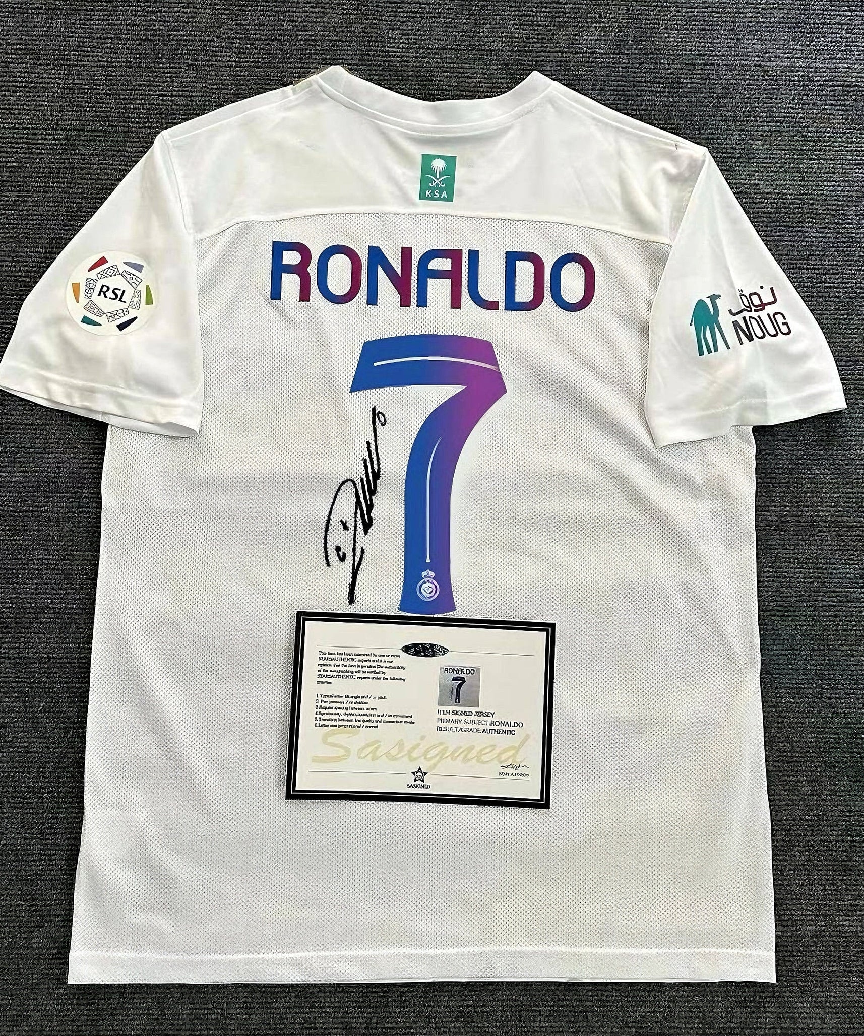 Al Nassr "Ronaldo" Signed Shirt