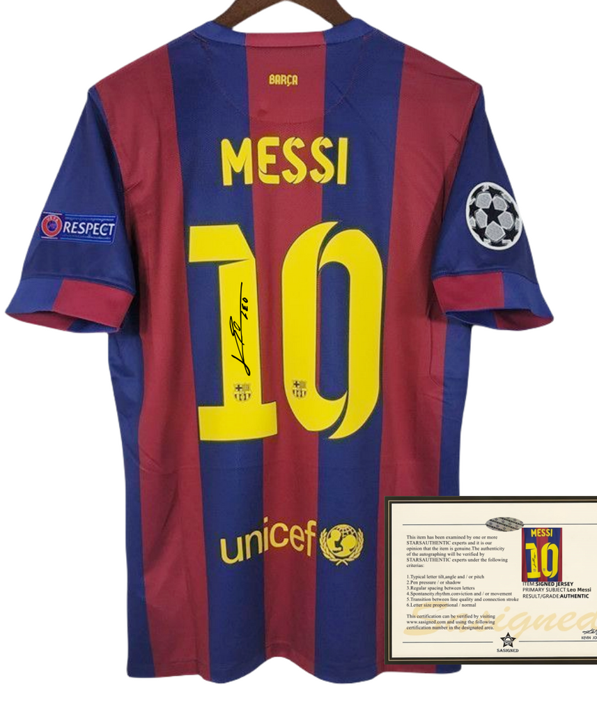 ميسي نادي برشلونة 14-15 جيرسي موقعة