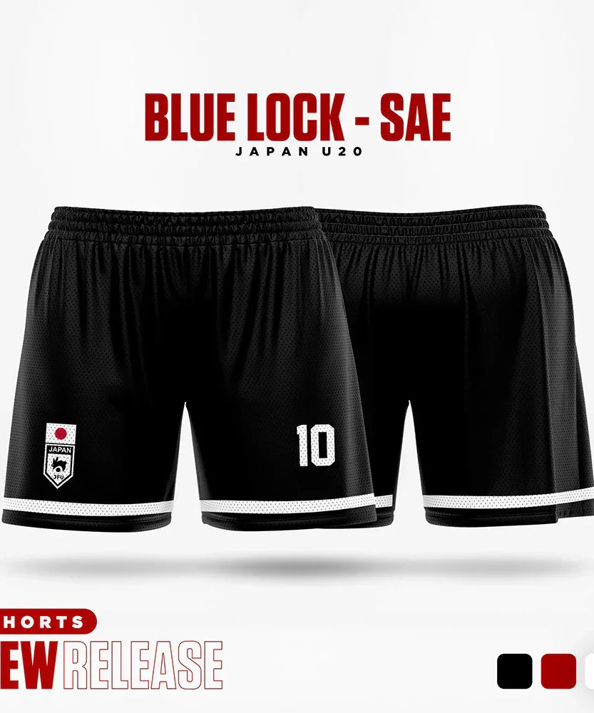 Blue Lock Shorts - U20 Japan Away Kit