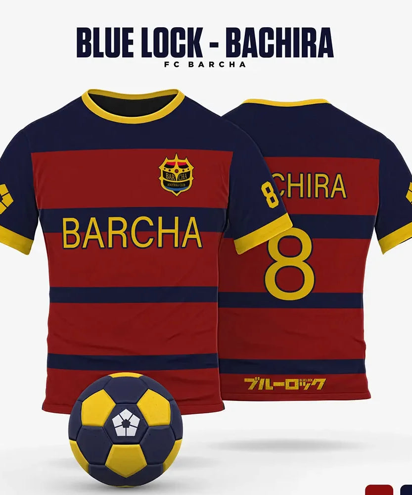 Blue Lock Jersey -  FC Barcha Home Kit