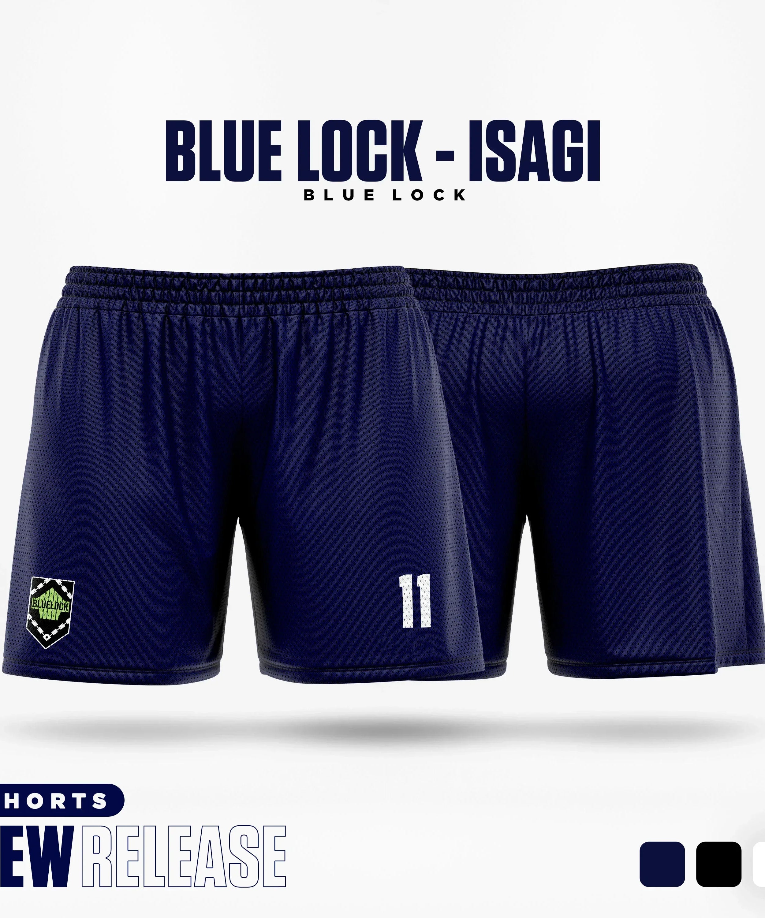 Blue Lock Shorts - Classic Home Kit