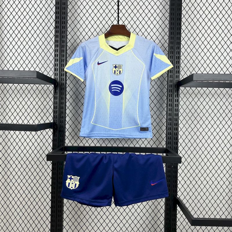 Barcelona 25-26 Blue Special Edition Kids Jersey