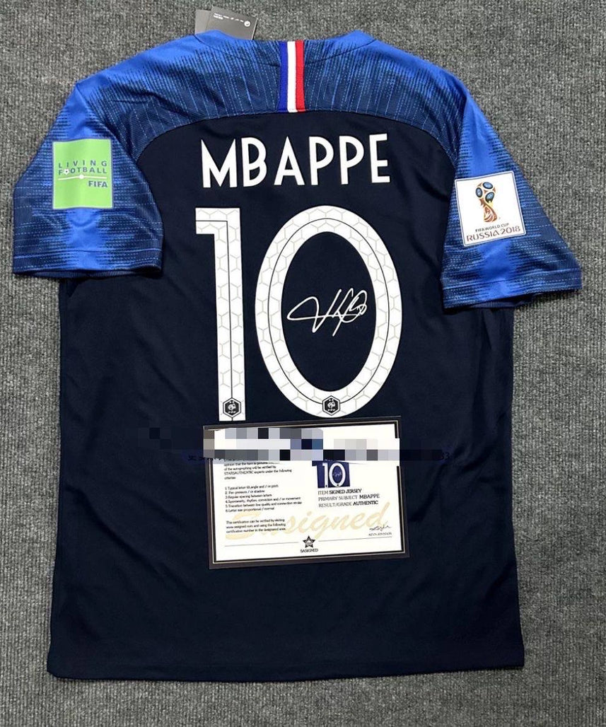 France "Mbappe" Signed Shirt