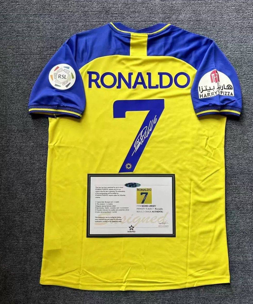 AL Nassr "Ronaldo" Signed Shirt II